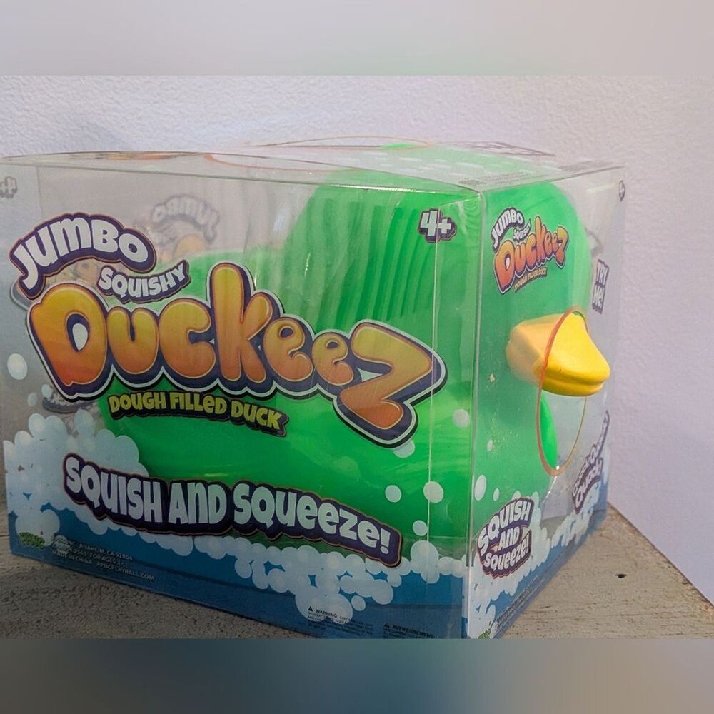 Duckeez Jumbo Squishy Dough Filled Duck Viral Sensory Stress Relief